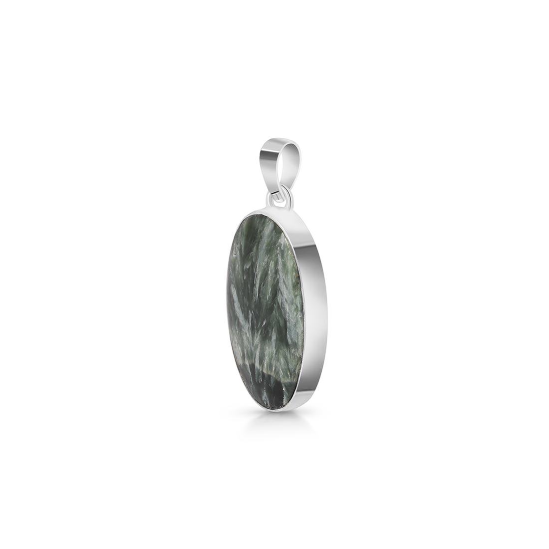 Seraphinite Pendant-(SER-P-15.)